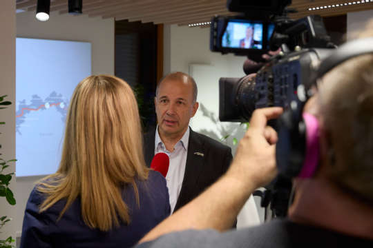 Am 19.11.2025 wurde die Eröffnung des Infocenters zum Projekt Netzraum Kärnten in Klagenfurt gefeiert.