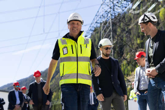Offizielle inbetriebnahme Umspannwerk Matrei