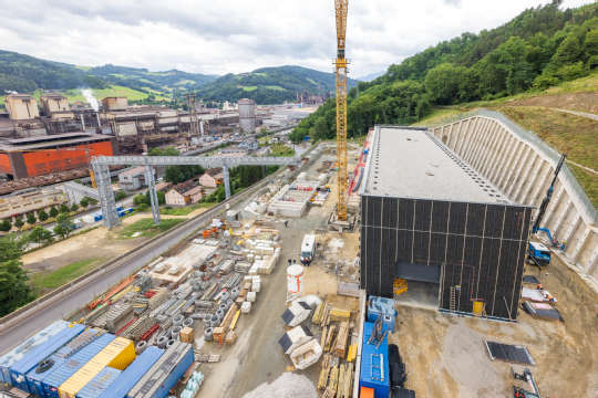 Umspannwerk Leoben, APG Medientermin Baufortschritt Neue Anbindung Leoben