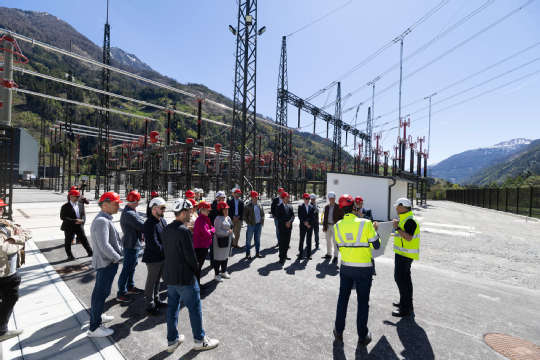 Offizielle inbetriebnahme Umspannwerk Matrei