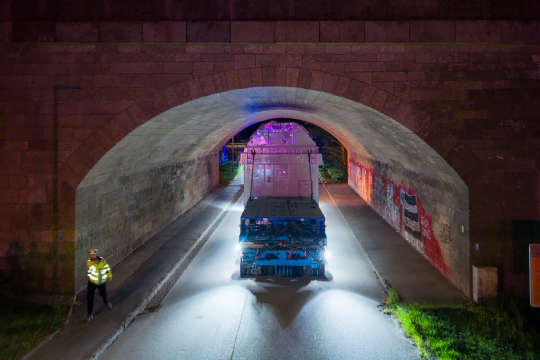 AGP Trafotransport von Enns in das Umspannwerk Kronstorf
