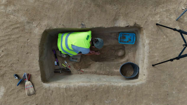 Archäologische Grabungen UW Spannberg