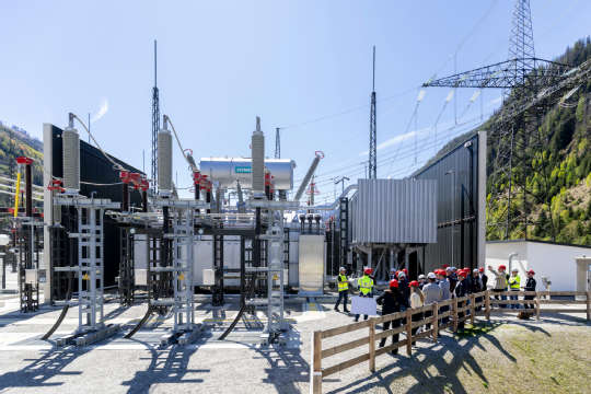 APG und TINETZ: Offizielle Inbtreibnahme Umspannwerk Matrei
