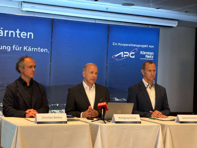 Pressekonferenz zur öff. PCI Erörterung Netzraum Kärnten