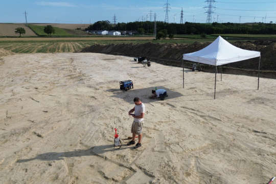 Archäologische Funde am Areal des zukünftigen APG-Umspannwerk Spannberg