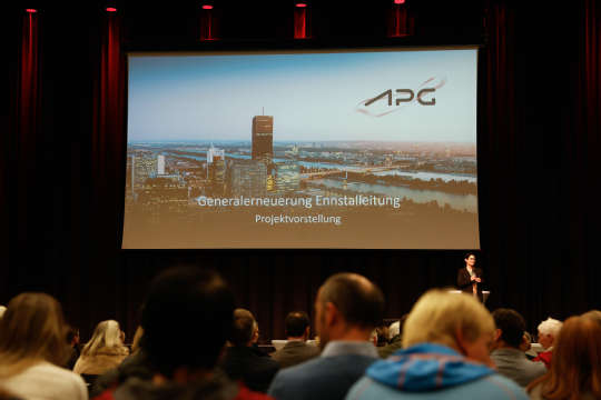 Energie, Erneuerung Ennstalleitung, APG-Informationsveranstaltung