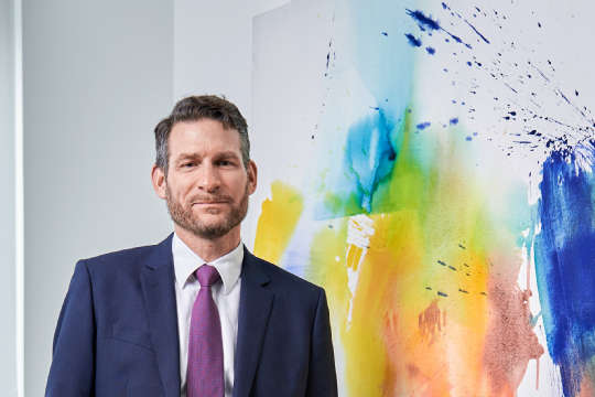 Foto von APG-Vorstand Marcus Karger